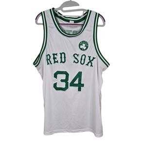 2025 Celtics Day DAVID ORTIZ Boston Red Sox Basketball Jersey | Size XL